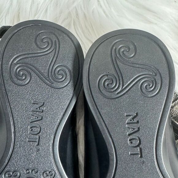 Naot Cymbal NWOT Metallic Leather Gladiator Sandals Sz 38/US 7-7.5 - Picture 6 of 7